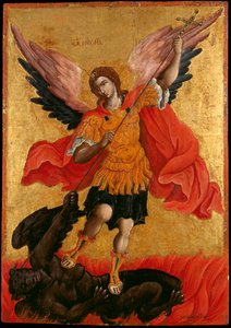 Arkkienkeli Mikael, 1600-luvun toinen puoli. tekijältä Theodore Poulakis