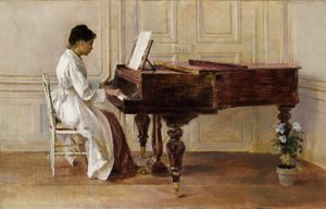 Pianon ääressä tekijältä Theodore Robinson