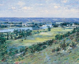 Seinen laakso, Givernyn kukkuloista, 1892