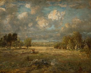 Maaseutu Picardiassa tekijältä Theodore Rousseau
