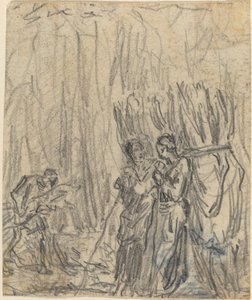 Gleaners tekijältä Theodore Rousseau