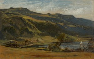 Auvergnen maaseutu tekijältä Theodore Rousseau