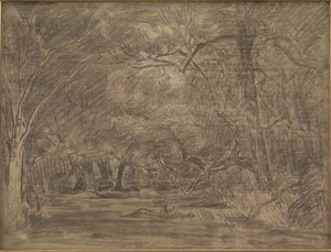 Metsän sisätilat tekijältä Theodore Rousseau