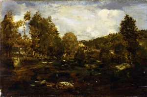 Tiffaugen laakso tekijältä Pierre Etienne Theodore Rousseau