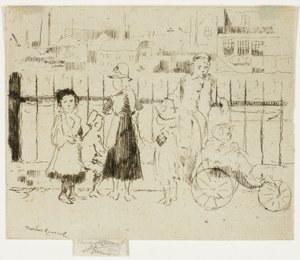 Tapahtumat kaiteiden yli, Chelsea Embankment tekijältä Theodore Roussel
