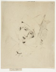 Pierrot, Ladyn muotokuva A. C. tekijältä Theodore Roussel