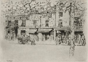 The Street, Chelsea Embankment tekijältä Theodore Roussel