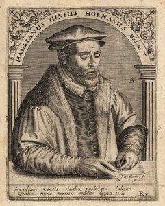 Adriaen de Jonghe, hollantilainen lääkäri. tekijältä Theodore de Bry