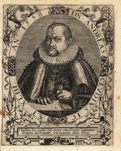 Andreas Cluten, saksalainen juristi tekijältä Theodore de Bry