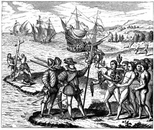 Christopher Columbus, genovalainen tutkimusmatkailija, löysi Amerikan, 12. toukokuuta 1492 1590