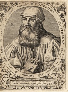Conrad Lycosthenes tekijältä Theodore de Bry
