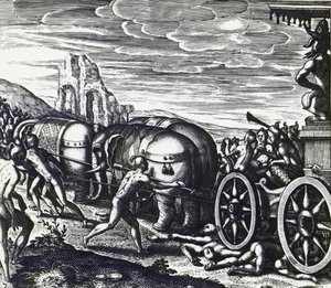 Theodor de Bry (1528-1598), kaiverrus tekijältä Theodore de Bry
