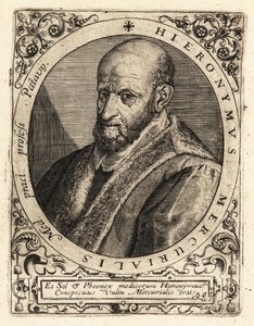 Girolamo Mercuriale, italialainen filologi tekijältä Theodore de Bry