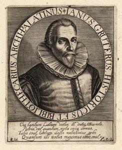 Jan Gruter, flaamilaissyntyinen filologi tekijältä Theodore de Bry