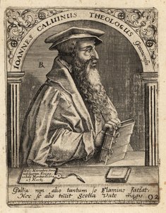 Jean Calvin tekijältä Theodore de Bry