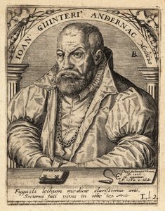 Johann Winter von Andernach, saksalainen lääkäri tekijältä Theodore de Bry