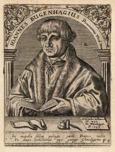 Johannes Bugenhagen tekijältä Theodore de Bry