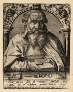 Johannes Hartung, saksalainen kreikkalainen ja hebraisti tekijältä Theodore de Bry