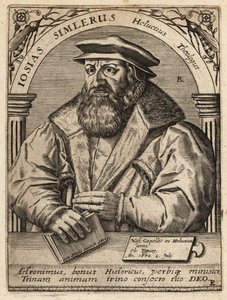 Josias Simmler tekijältä Theodore de Bry