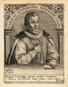 Karl von Utenhove, flaamilainen tutkija ja runoilija. tekijältä Theodore de Bry