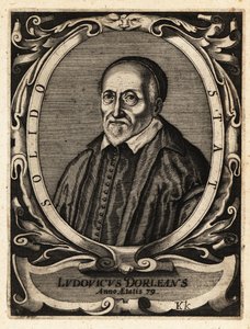 Louis Dorleans, ranskalainen runoilija ja pamfletisti tekijältä Theodore de Bry