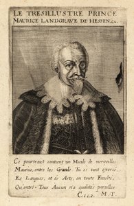 Maurice Hessen-Kasselista tekijältä Theodore de Bry
