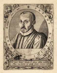 Pierre de Belloy, ranskalainen lakimies ja tuomari. tekijältä Theodore de Bry