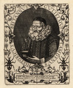 William Camden, englantilainen antikvaari. tekijältä Theodore de Bry