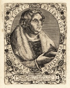 Willibald Pirkkheimer, saksalainen lakimies. tekijältä Theodore de Bry