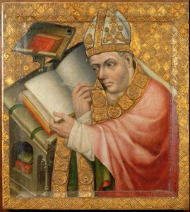 Kirjoittaminen Piispa (tempera puulle) tekijältä Theodoric Master