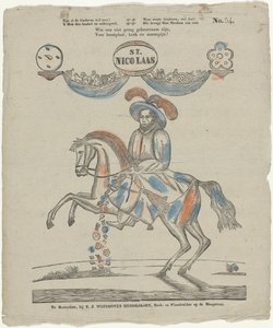 St. / Nicolaas (otsikko esineessä) tekijältä Theodorus Johannes Wijnhoven Hendriksen