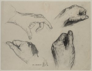 Käsien tutkimus (recto)