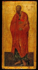 Apostoli Paavali (tempera puulla)
