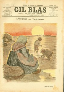 Kansi "" Gil Blas"" tekijältä Théophile Alexandre Steinlen