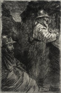 Kasarmilla tekijältä Théophile Alexandre Steinlen