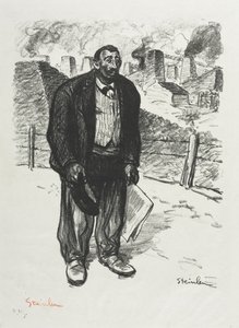 Rehellinen työntekijä tekijältä Théophile Alexandre Steinlen