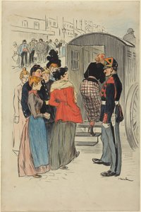 Ratsia tekijältä Théophile Alexandre Steinlen