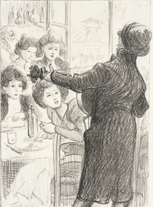 Metsän laulaja tekijältä Théophile Alexandre Steinlen