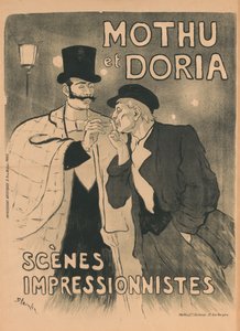 Mothu ja Doria tekijältä Théophile Alexandre Steinlen