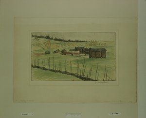 [Norjan maisema] tekijältä Théophile Alexandre Steinlen