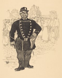 Rauha kaduilla tekijältä Théophile Alexandre Steinlen