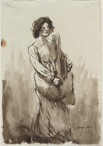 Leivänkantaja tekijältä Théophile Alexandre Steinlen