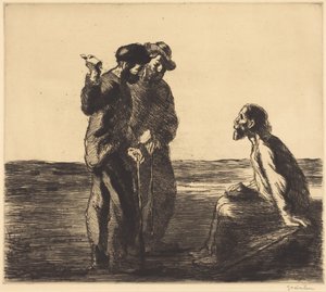 Kolme seuralaista tekijältä Théophile Alexandre Steinlen