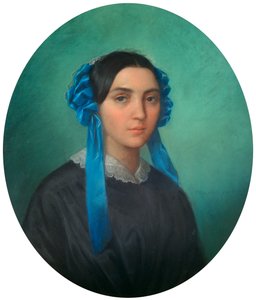 Nuoren tytön muotokuva, 1843 tekijältä Theophile Gautier