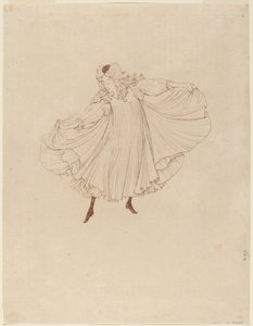 Loïe Fuller tekijältä Théo van Rysselberghe