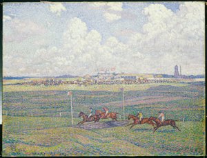 Boulogne-sur-Merin kilparata tekijältä Théo van Rysselberghe
