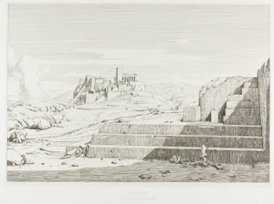 Akropolis, Ateena: Pnyx, Areopag, Akropolis ja Hymmettos-vuori.
