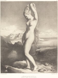 Venus Anadyomene tekijältä Théodore Chassériau