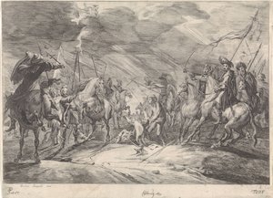 Battlefield Scene Cavalry Combat (sarjan nimi)