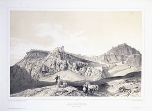 Akropolis Korintissa tekijältä Théodose du Moncel